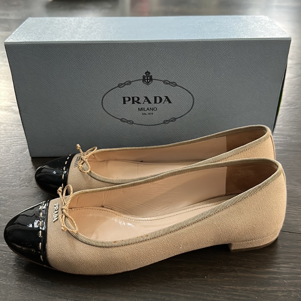 Prada Ballerina Flats - Women’s Size 38